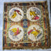 Barcelona Spain Bull Fighter Tapestry Tablecloth Jacquard Woven 58x58”