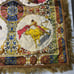 Barcelona Spain Bull Fighter Tapestry Tablecloth Jacquard Woven 58x58”
