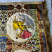 Barcelona Spain Bull Fighter Tapestry Tablecloth Jacquard Woven 58x58”