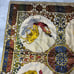 Barcelona Spain Bull Fighter Tapestry Tablecloth Jacquard Woven 58x58”