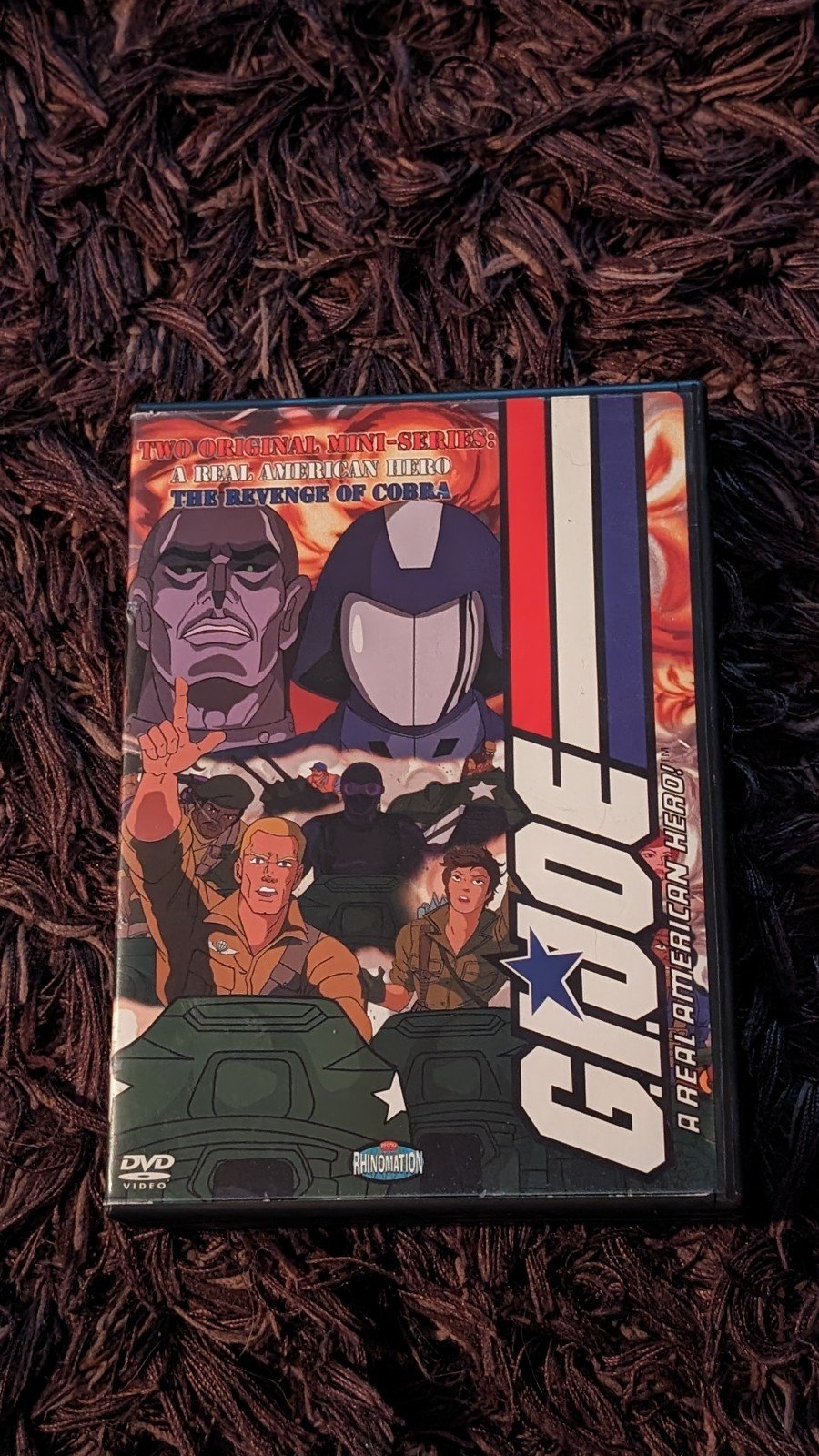 G. I. Joe A Real American Hero set Two Original Mini-Series Vintage Rhinomation