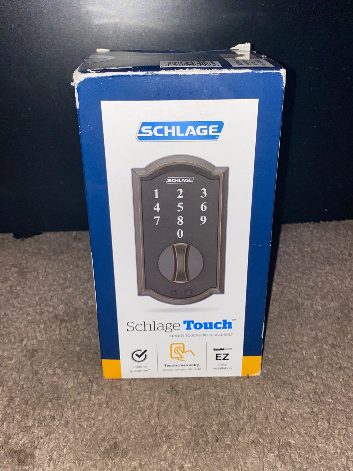 Schlage Schlage Touch keyless touchscreen deadbolt