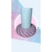 Guy Corrie Union Street Donut Studio Art Glass Bud Vase Blue And Purple Swirl