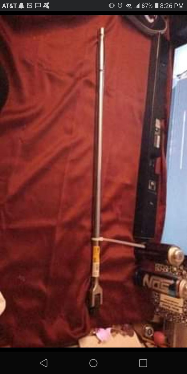 Braking bar