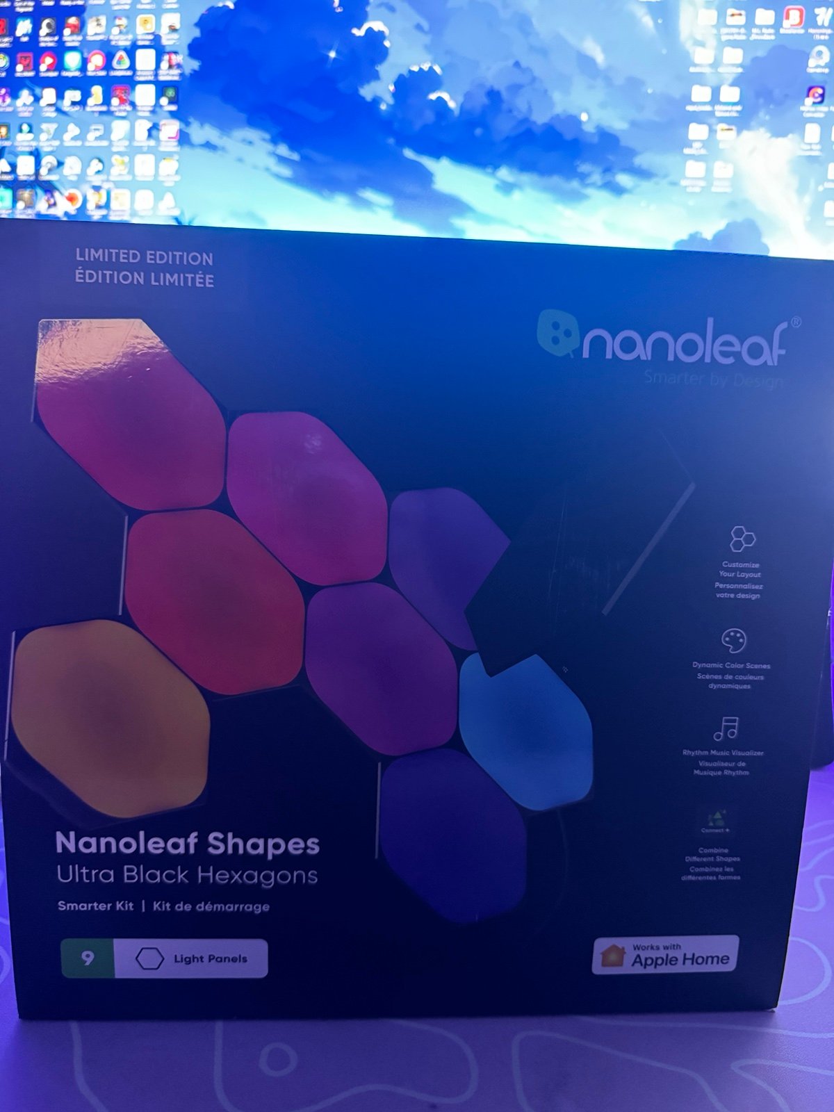 Nanoleaf Shapes Ultra Black Hexagons