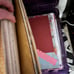 Lot scrapbook paper with case photos