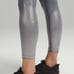 Lululemon Athletica Gray High-Waisted Leggings with Ombre Gradient