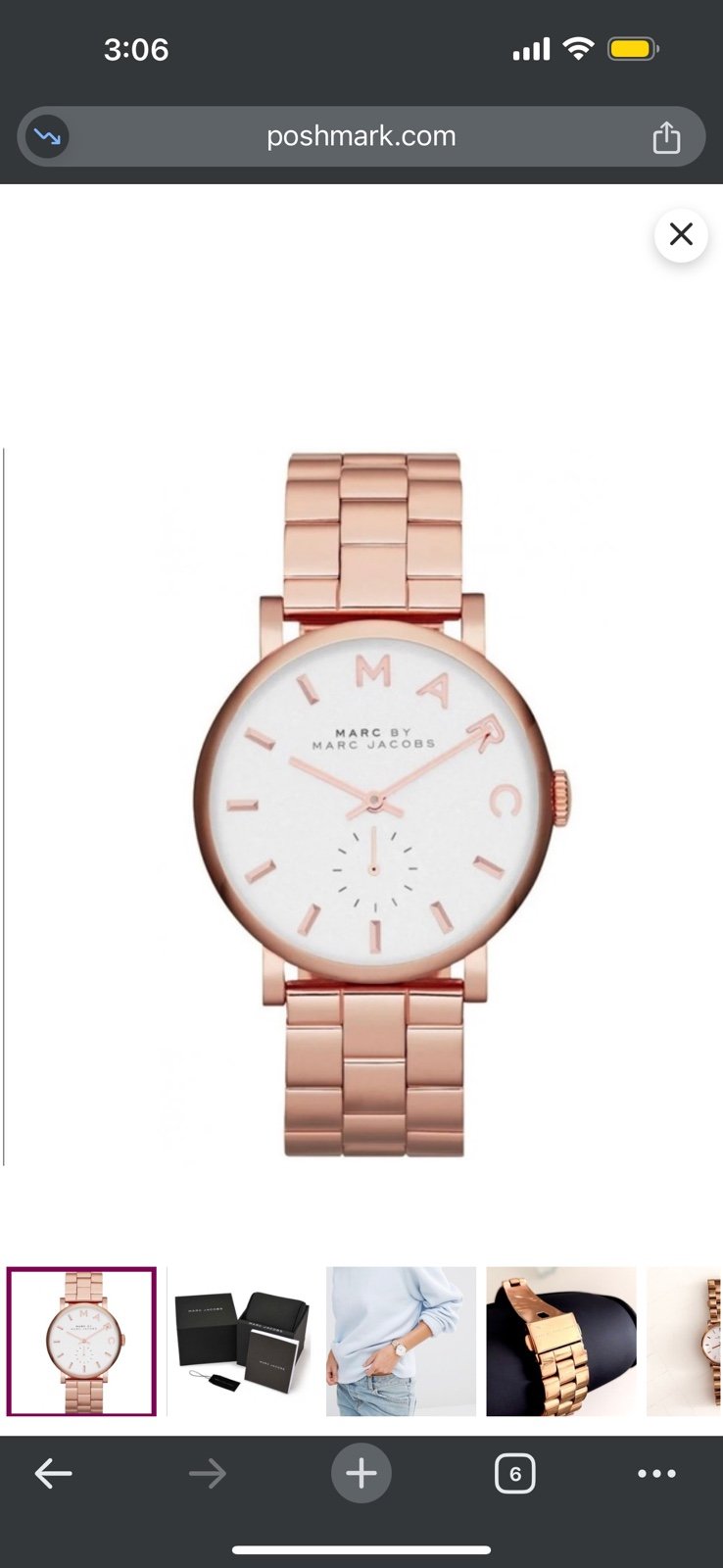 MARC JACOBS Pink Watches for Women Mercari