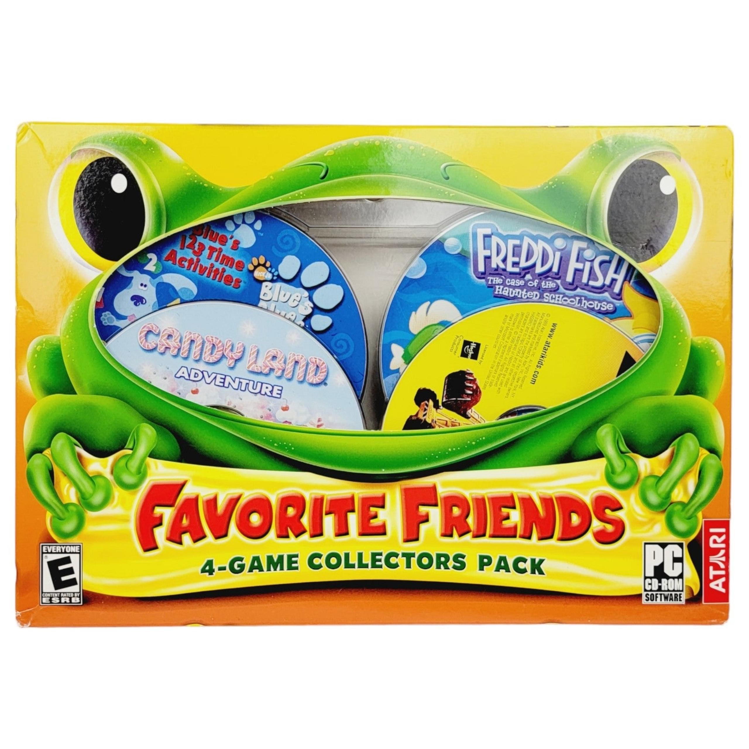 Atari 4 Game Collectors Pack PC Games - Freddi Fish, Tonka Construction, & More