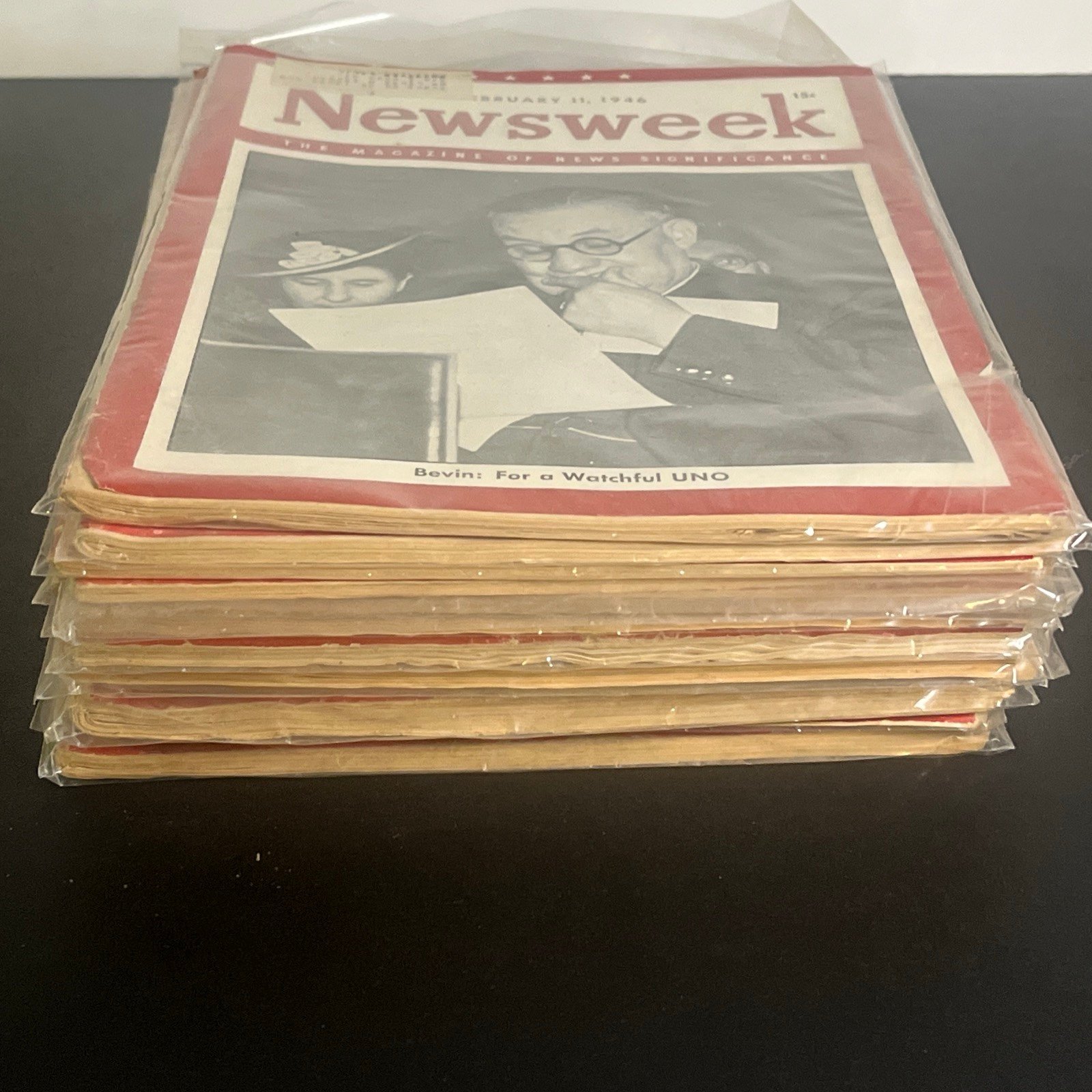 Newsweek Magazines Lot Of 12 From 1946 Vintage