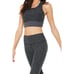 Alo Yoga Alosoft Serenity Bra Dark Heather Grey S