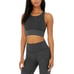 Alo Yoga Alosoft Serenity Bra Dark Heather Grey S