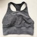Alo Yoga Alosoft Serenity Bra Dark Heather Grey S