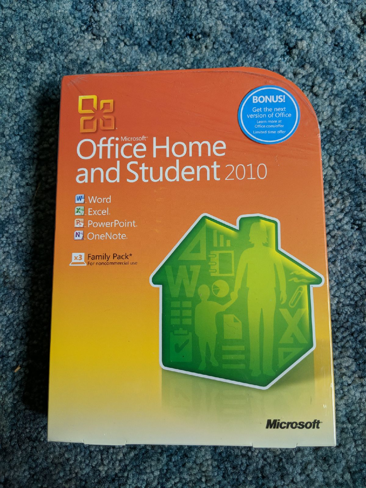 Microsoft Office Home and Student 2010