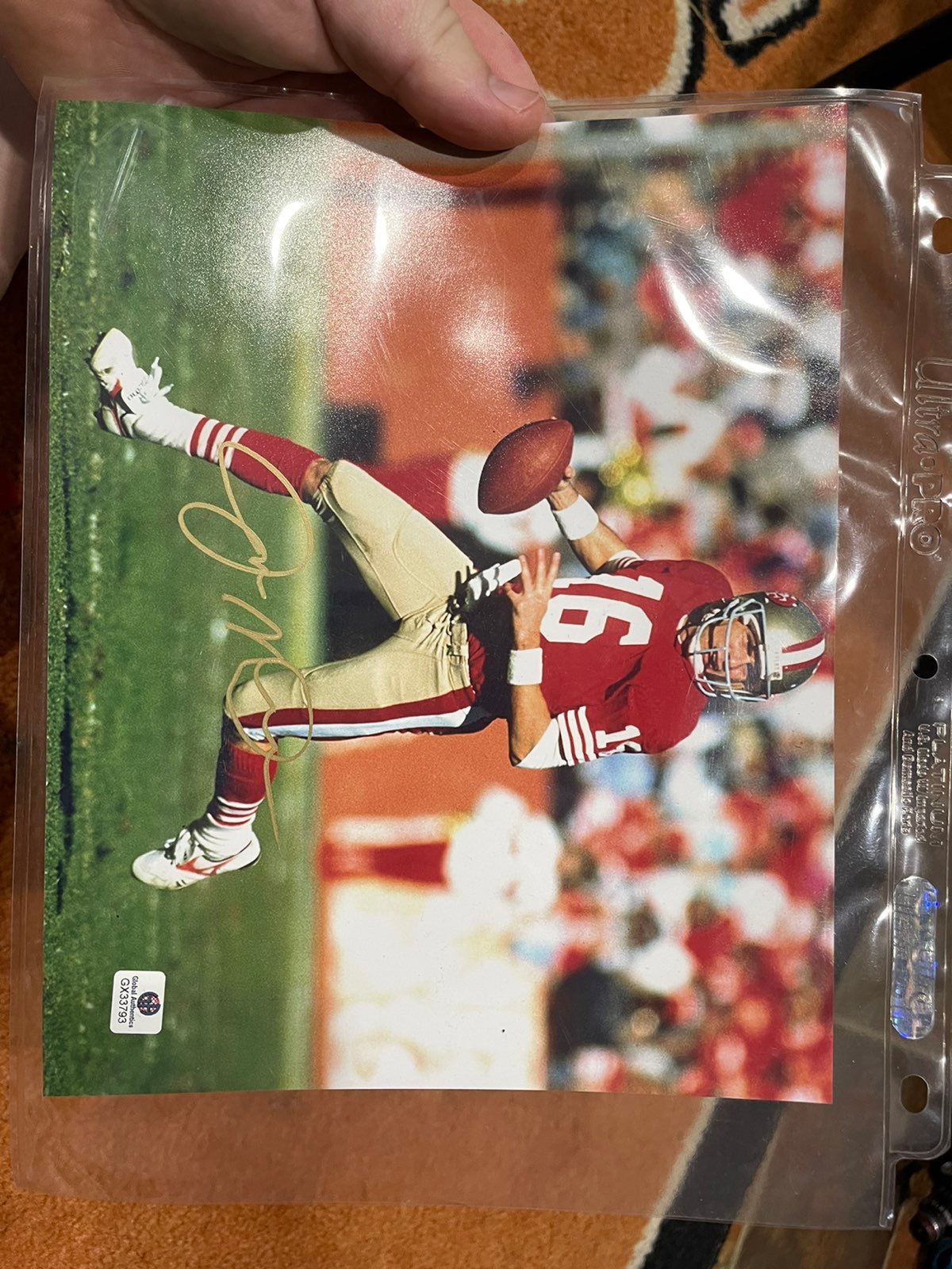 Joe Montana Autographed 8x10 w/Coa
