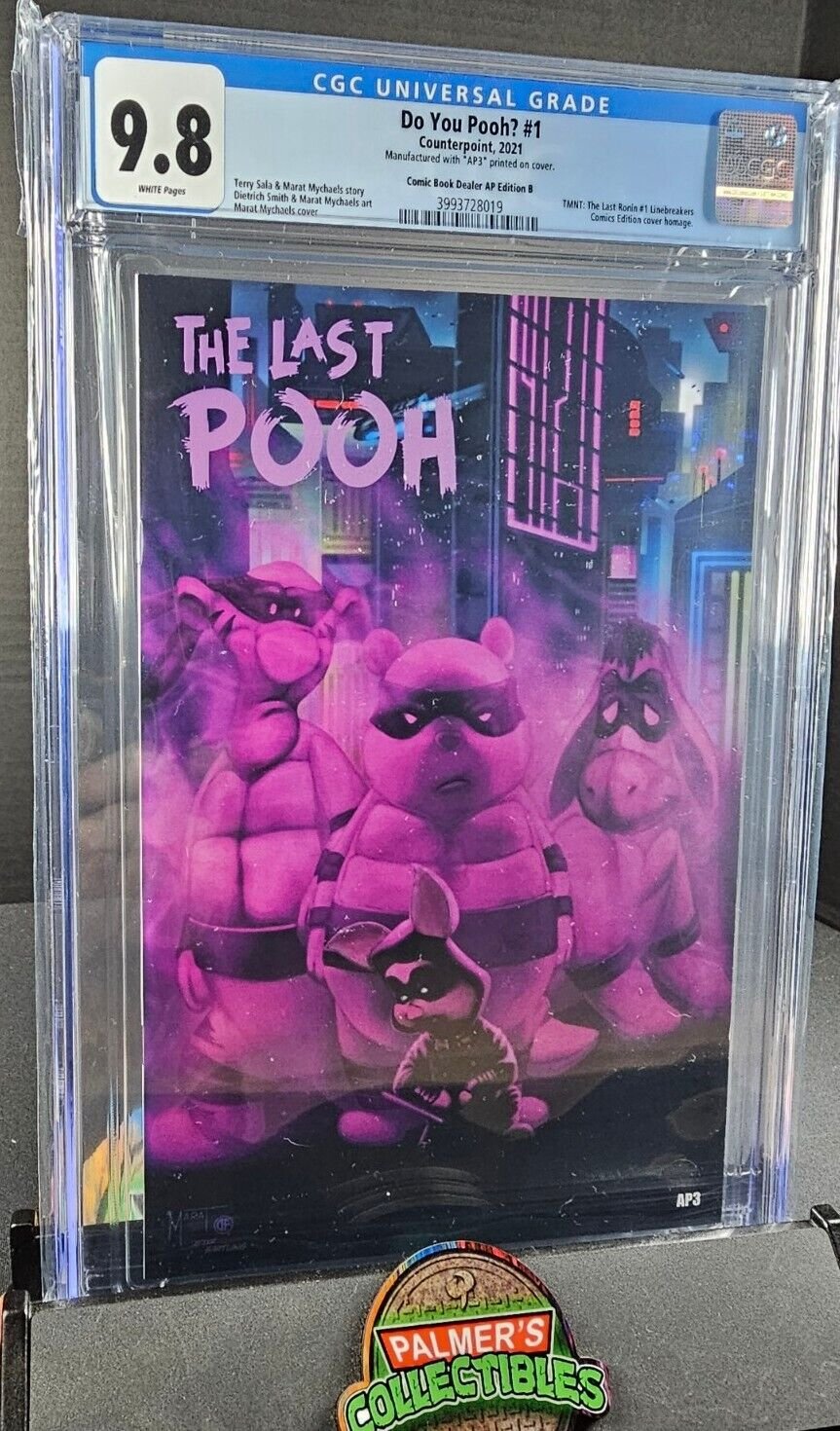 Do You Pooh #1 CGC 9.8 Last Ronin Aaron Bartling Cover B PINK AP3