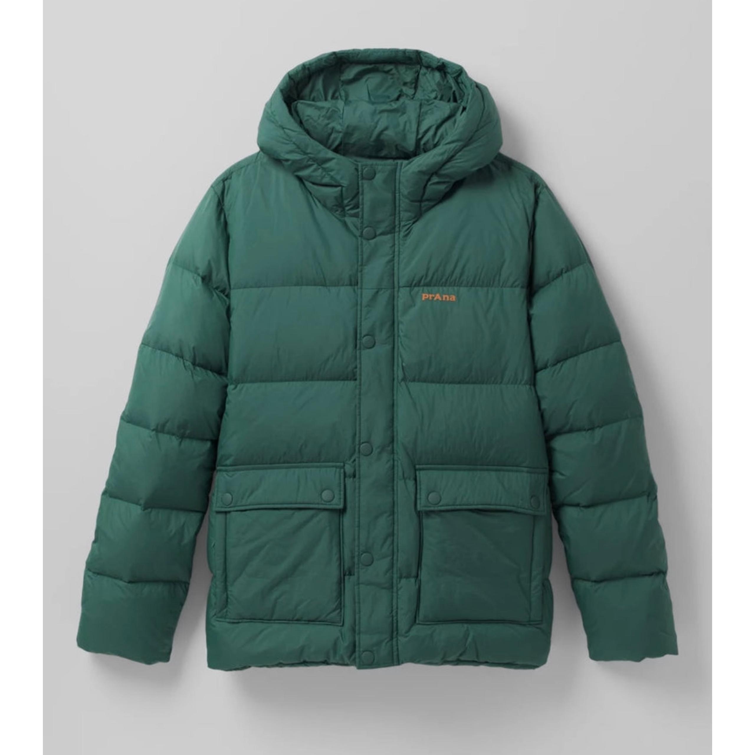 NWT Men's Prana Whitney Portal Down Puffer Jacket Hood Size Extra Large