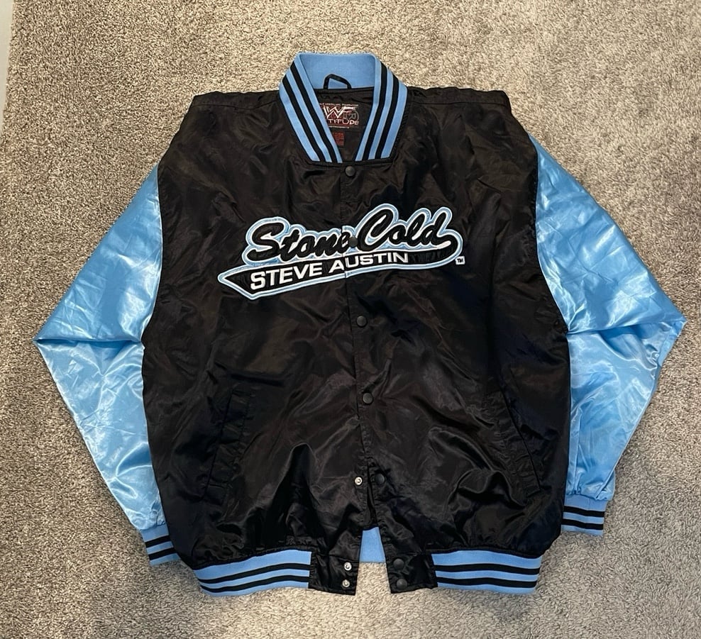 Stone Cold Steve Austin Attitude Era Bomber Jacket