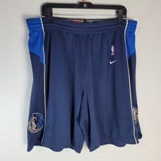 Dallas Mavericks Nike Team Pro Cut Basketball Shorts size 40 NBA Stitched