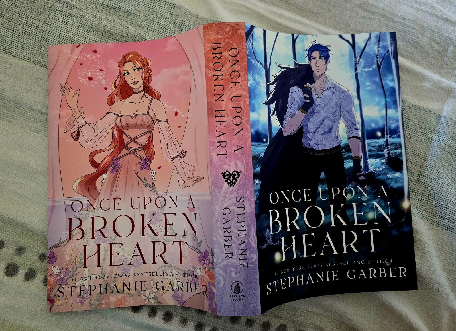 Once Upon a Broken Heart preorder dust jacket set