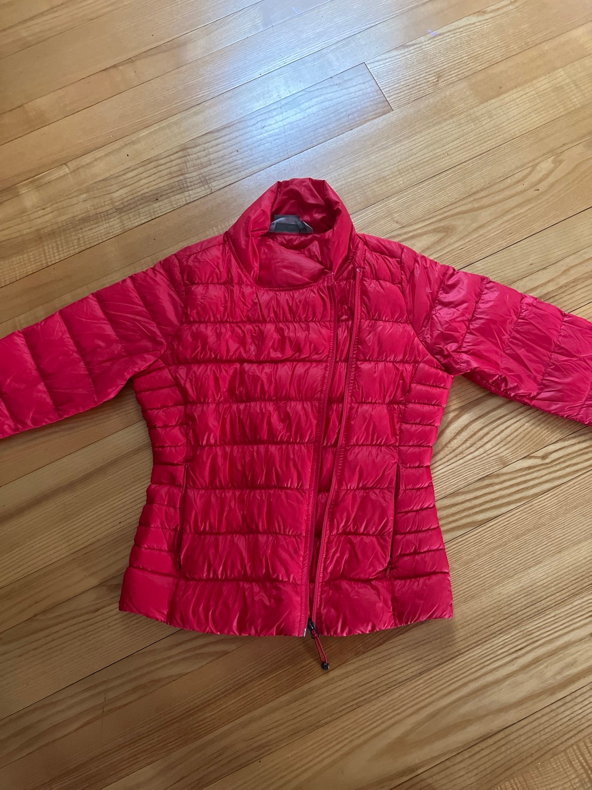Red athleta Puffer Jacket