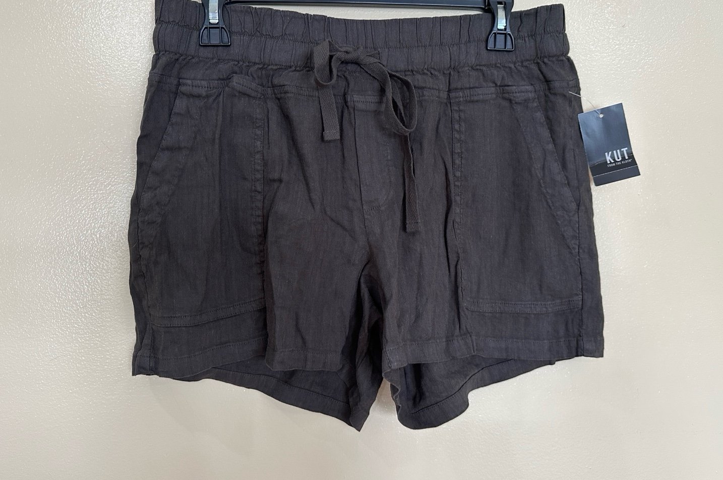 Kut From The Kloth Christina Smocked Band Linen Short