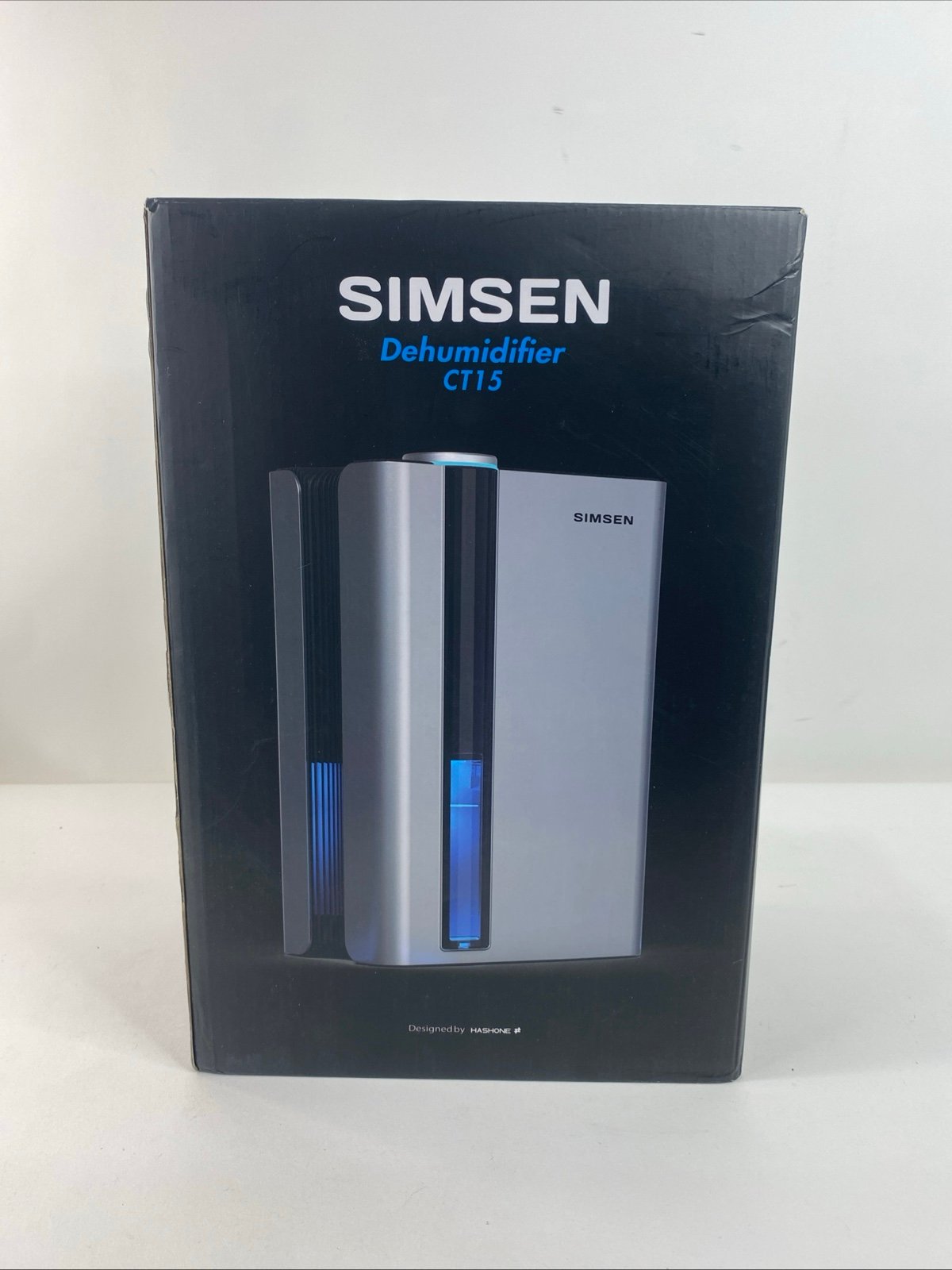 Simsen Dehumidifier CT15 Gray Black Corded Electric 95oz Dehumidifier