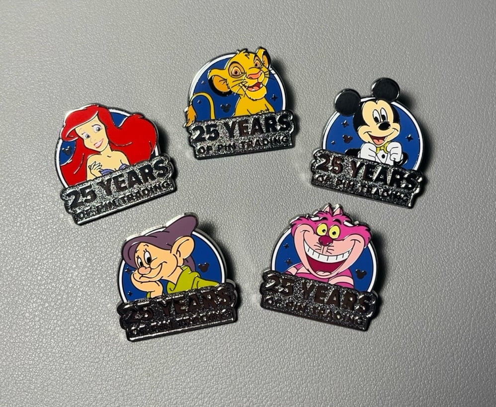 Disney Trading Pin 170916 WDW Hidden Disney 25 Years of Pin Trading Set
