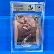 DAMIAN LILLARD 2012 Panini Prizm Rookie Card AUTOGRAPHED Authentic BGS BAS Slab