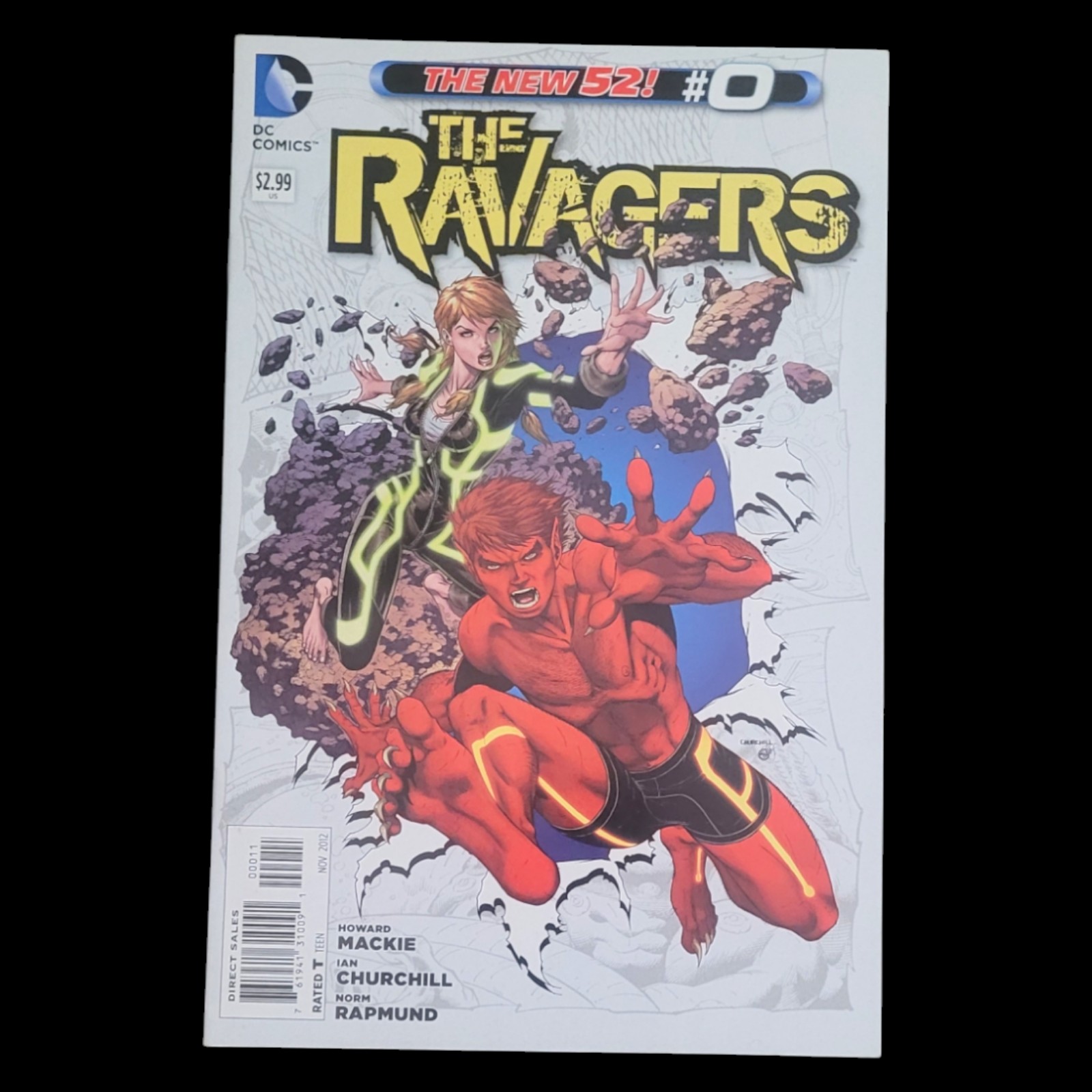 DC The Ravagers: November 2012 #0 Comic Book