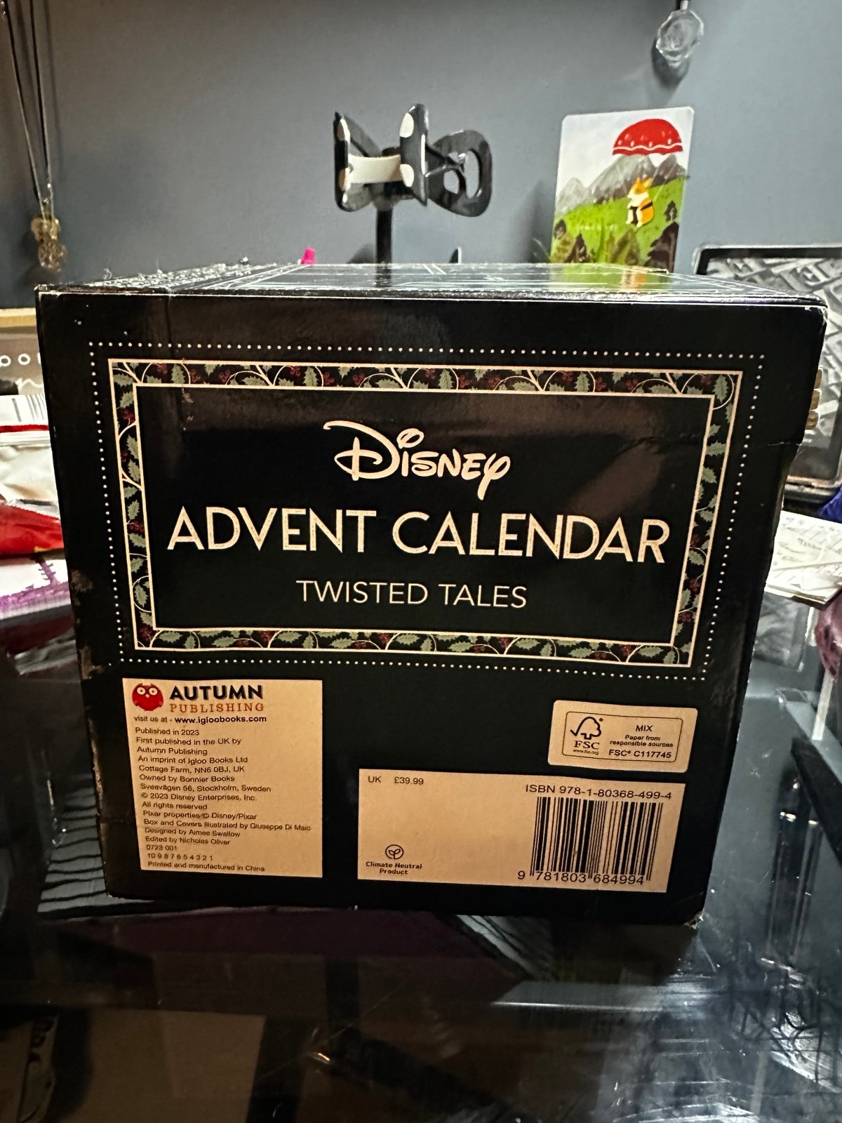 Disney Twisted Tales Advent Calendar UK release