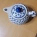 RARE Boleslawiec Polish Pottery Teapot fun spout