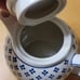 RARE Boleslawiec Polish Pottery Teapot fun spout