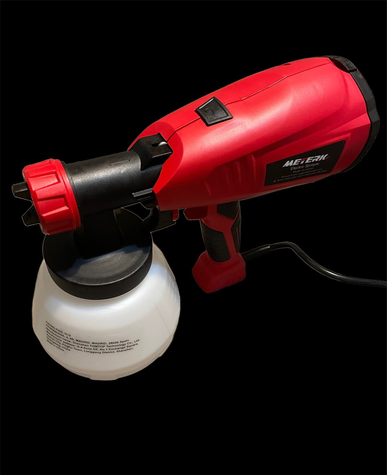 Meterk electric sprayer