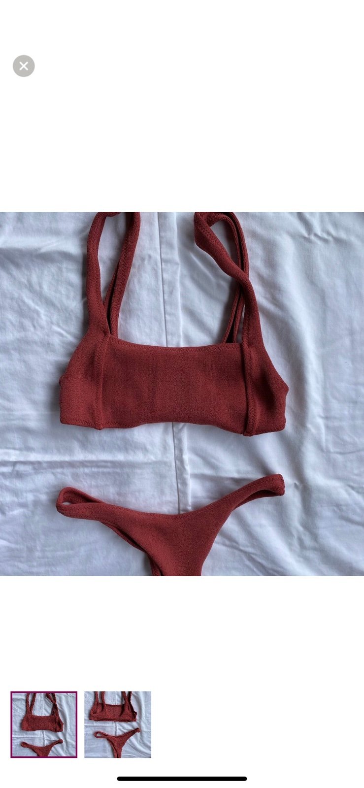 bond eye swim top and bottom