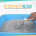 Stainless Steel Large Cat Litter Scoop - Durable Sifter with Detachable Base and