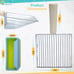 Stainless Steel Large Cat Litter Scoop - Durable Sifter with Detachable Base and