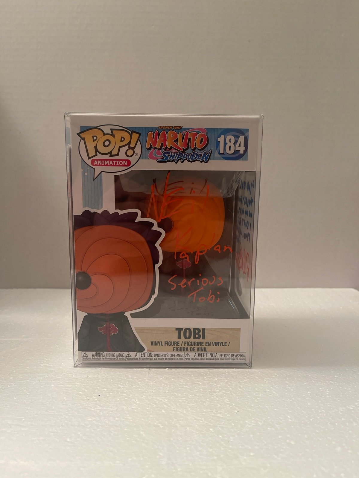 Tobi signed funko pop