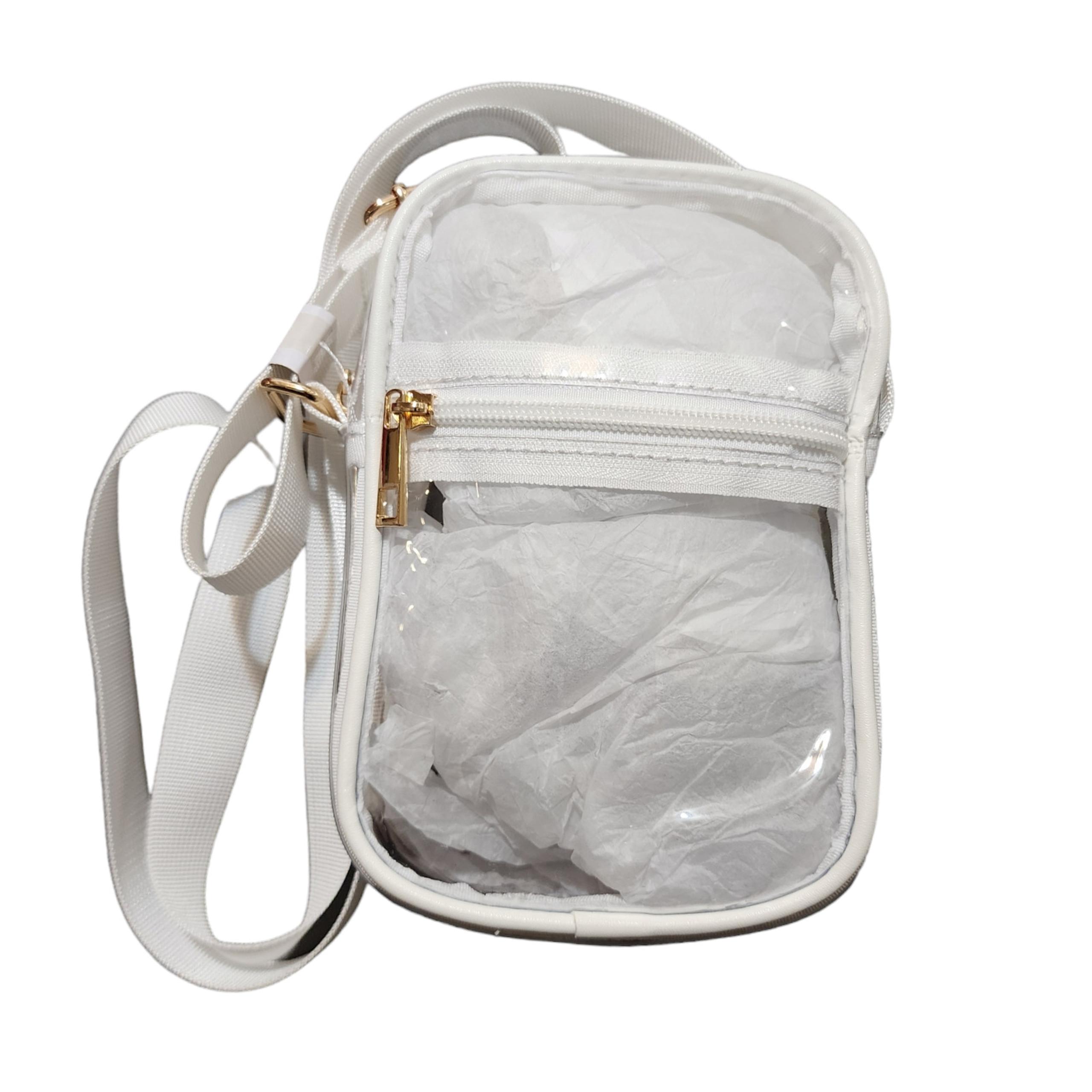 Like Dreams Casual Transparent Crossbody Stadium Clear Concert Bag Size 7x5x2