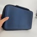 Nintendo DS BDA Travel Hard Shell Dark Blue Carry Case PLUS Stylus And Headphone