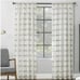 96 X 52 cento geometric curtain 2 panel