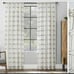 96 X 52 cento geometric curtain 2 panel