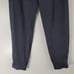 VINCE navy linen mid rise flat front slouchy lightweight jogger ankle pants