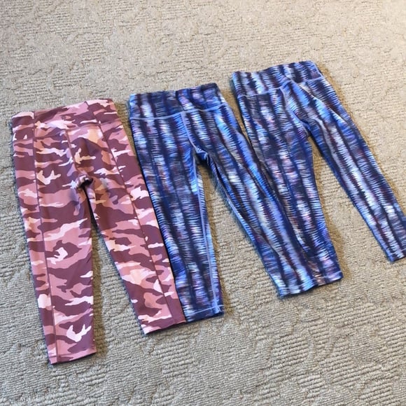 Athleta girl bundle crop capri leggings