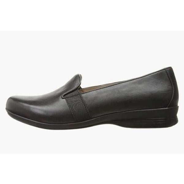 Dansko Addy Black Nappa Leather Smoking Loafers 42