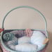 Easter Basket with eggs pet bed