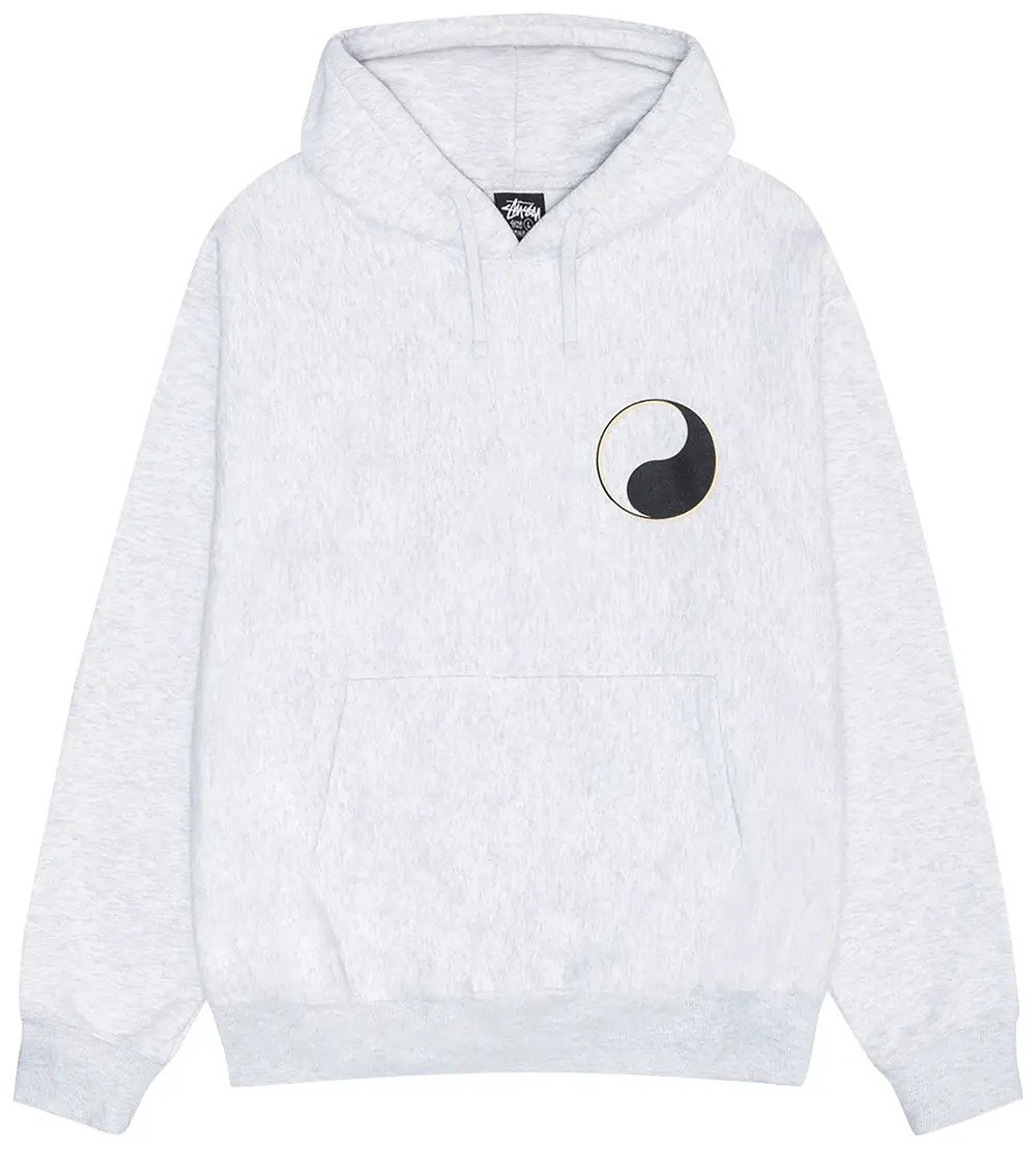 Stussy x Our Legacy Work Shop Drop Hoodie 'Ash Heather' Size M