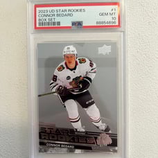 Connor Bedard Star Rookies Rookie Card PSA 10