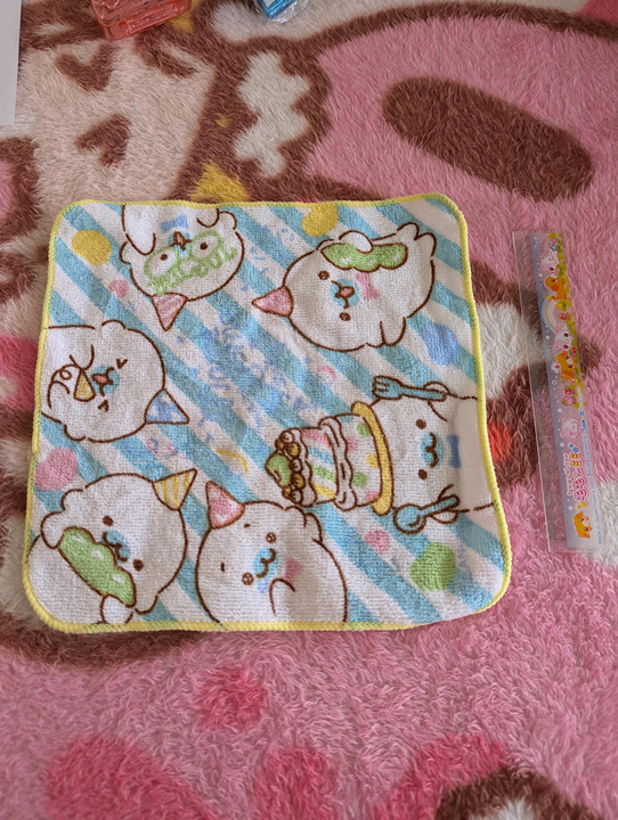 San-x mamegoma party hand towel