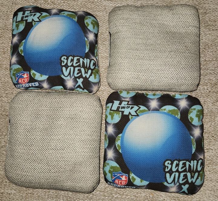 Highroller Cornhole Scenic View, Speed 5/9, Soaked